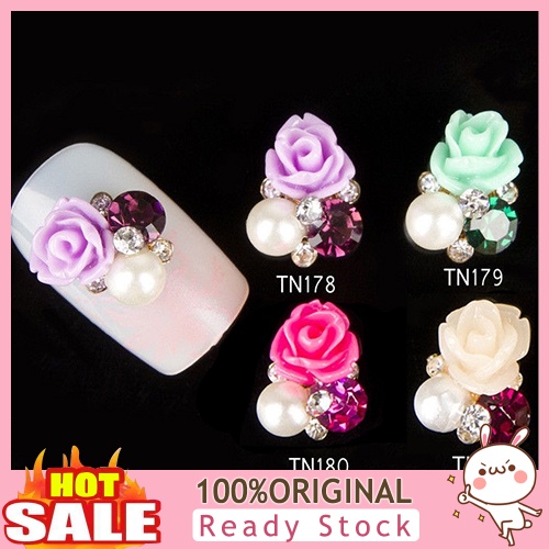b-398-10-pcs-3d-rose-nail-art-stickers-studs-rhinestone-nail-decor-jewelry