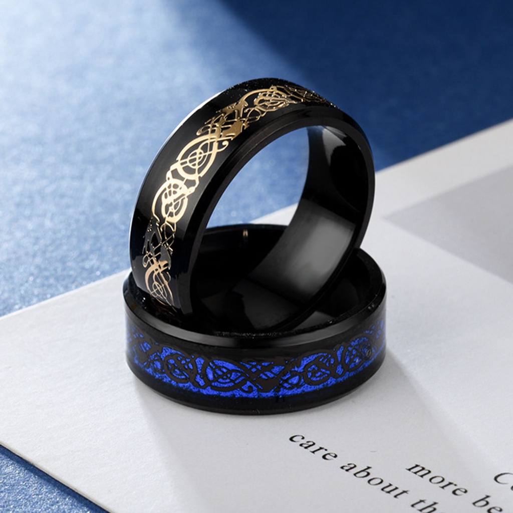 b-398-men-ring-glossy-simple-accessory-dragon-pattern-ring-for-dating