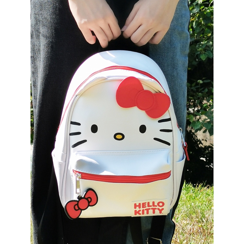 hellokitty-กระเป๋าเป้น่ารัก-hello-kitty-กระเป๋านักเรียนเด็ก-hello-kt-นักเรียนวิทยาลัยสบาย-ๆ-กระเป๋าการ์ตูนหญิง