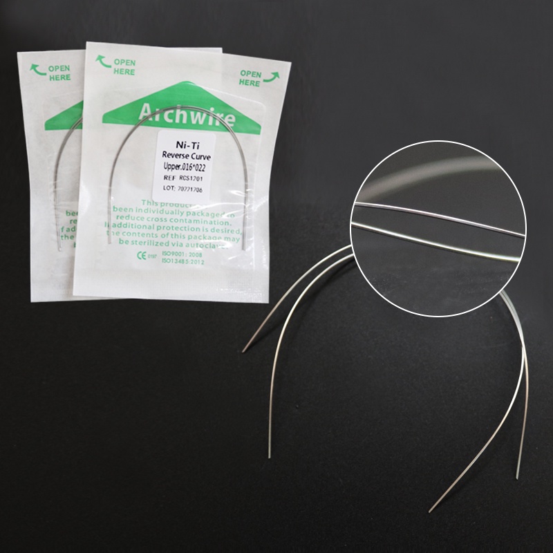 2Packs Reverse Curve NT Wire Green Packing (1Pack Upper+1Pack Lower ...