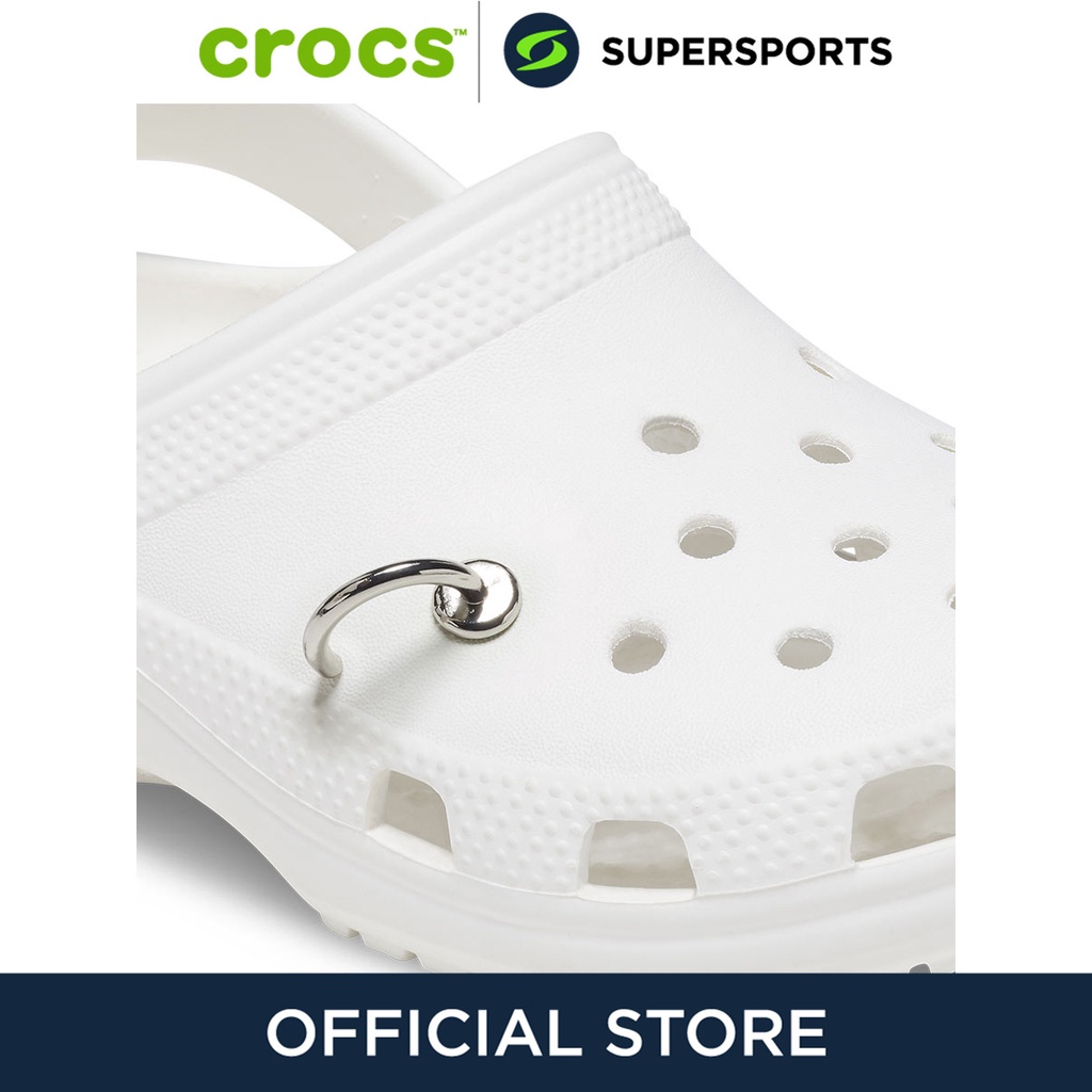 crocs-jibbitz-silver-piercing-ตัวติดรองเท้า