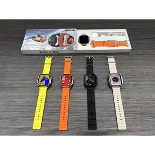 Watch 9 Ultra 4สี Smartwatch Waterproof สมาร์ทวอทช์ นาฬิกา สัมผัสได้เต็มจอ รองรับภาษาไทย วัดออกซิเจนในเลือด