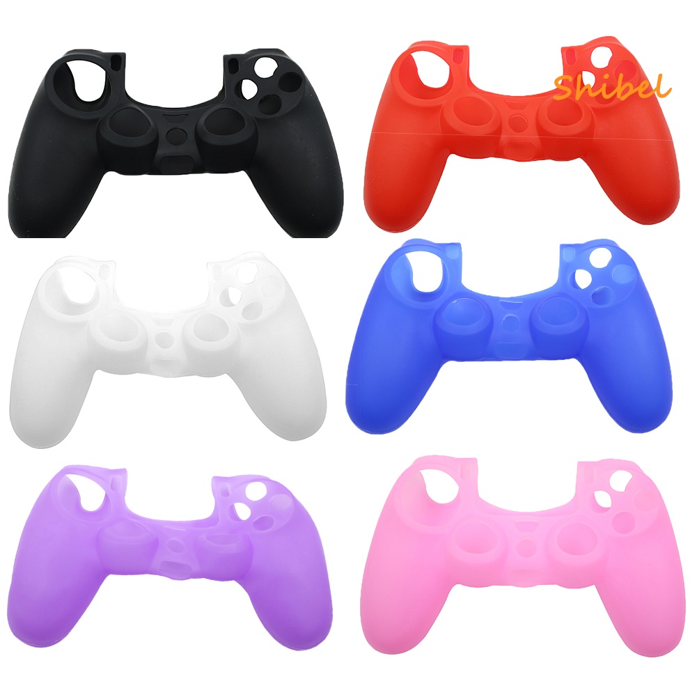 hot-controller-ฝาครอบป้องกันลื่นสัมผัส-4-controller-จอยสติ๊กซิลิโคนป้องกันผิวสำหรับ-ps4-จอยสติ๊ก