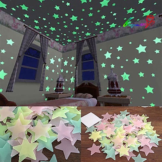 ag-40pcs-100pcs-wall-stickers-star-shape-3d-effect-vivid-pattern-decoration-wall-decal-sticker