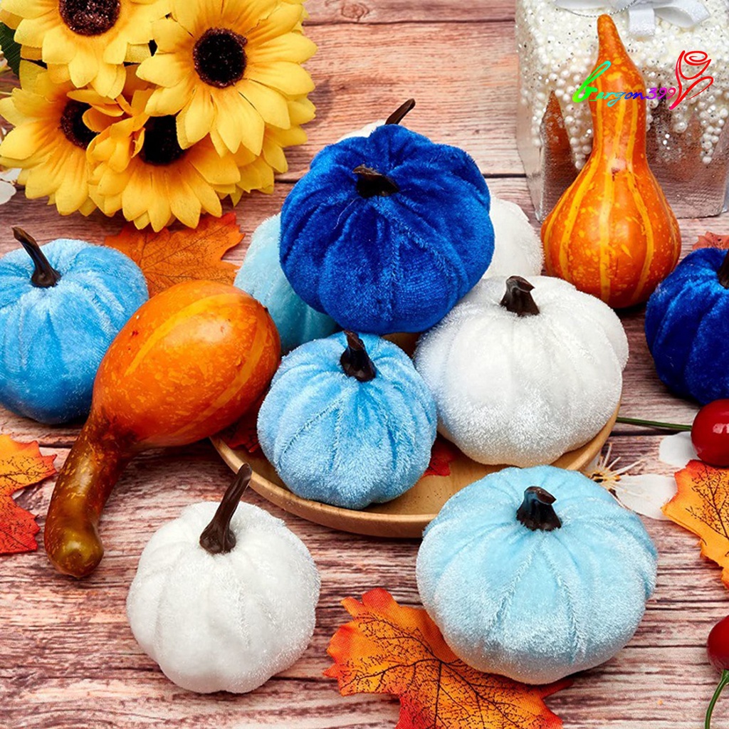 ag-12pcs-velvet-pumpkin-prop-fine-workmanship-soft-texture-assorted-halloween-decoration-photo-prop