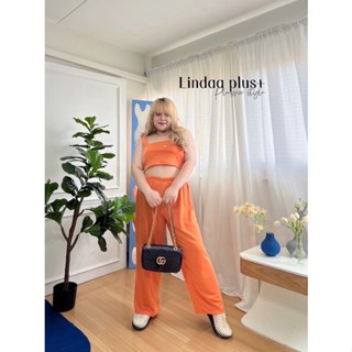 ♡CHUBBYHAPPY. #90 : ชุดเซ็ต เสื้อสายเดี่ยว + กางเกงขายาว