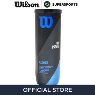 สินค้า WILSON Tour Premier All Court ลูกเทนนิส (แพ็ค 3 ลูก)