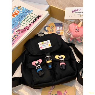 พร้อมส่ง #🔥VANWALK กระเป๋านักเรียนแคนดี้เกิร์ลกระเป๋าเป้สะพายหลังน้ำหนักเบา