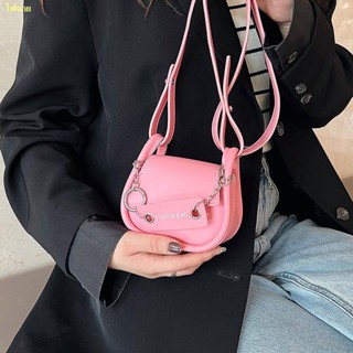 🌜stop🌜2023 Mini Small Bag กระเป๋าสะพายอเนกประสงค์ Messenger Saddle Bag