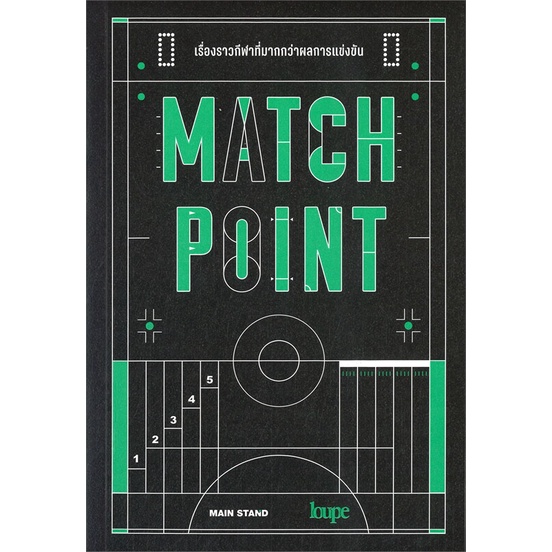 หนังสือ-match-point-เรื่องราวกีฬาที่มากกว่าผลการ-ผู้เขียน-main-stand-สนพ-ลูป-หนังสือหนังสือสารคดี