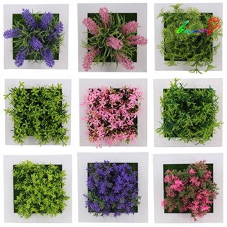 【AG】Artificial Flower Succulent Plant Hanging Wall Art Frame Living Room Decor