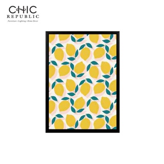 CHIC REPUBLIC LEMON-A/45x60,ภาพติดฝาผนัง  – สี หลากสี