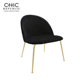 Chic Republic ESITA PLUS/42,เก้าอี้พักผ่อน - สี ดำ
