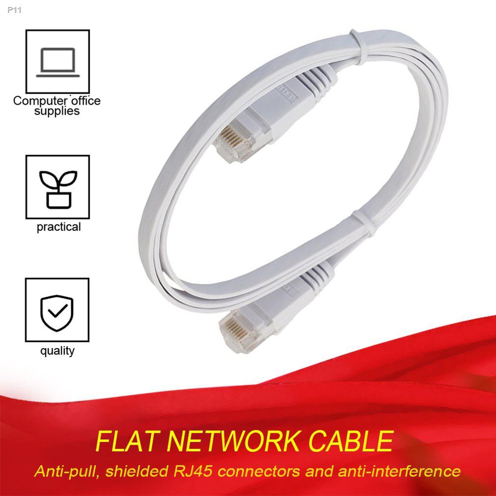 [hot 0.5m/1m/3m/5m/ 10m/15mCable High Speed CAT6e Flat