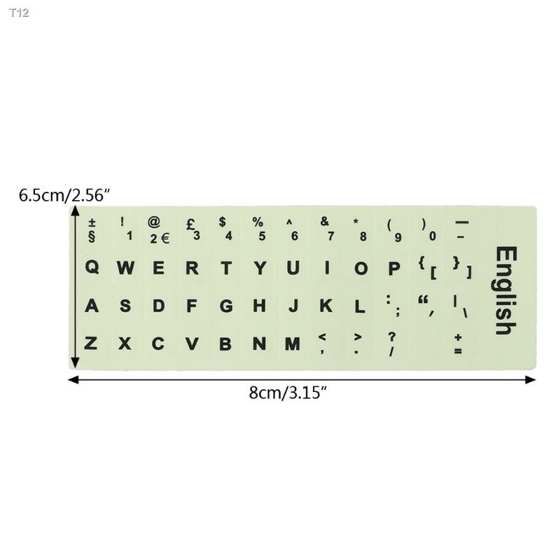 fluorescent-keyboard-stickers-luminous-waterproof-keyboard-protective-film