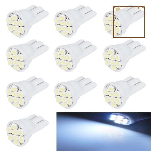 ขายดี-หลอดไฟ-t10-194-168-501-8-led-3020-smd-สีขาว-สําหรับรถยนต์-5-ชิ้น