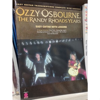 OZZY OSBOURNE - THE RANDY RHOADS YEARS - EASY GUITAR WITH LESSON (HAL)073999760880