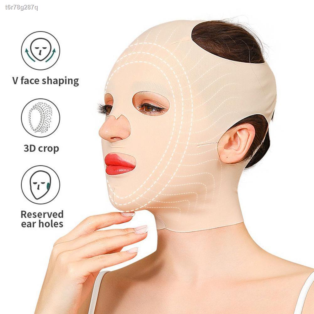 3D Full Face Lift Mask Breathable Anti Wrinkle Lift Up Cheek Chin Neck