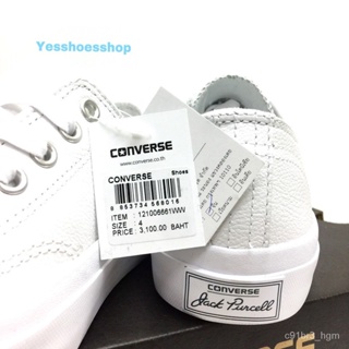 ◆✓Converse รุ่นJack Purcell Leather แจ็คหนังรุ่นเก่าและใหม่ สินค้าลิขสิทธ์แท้รองเท้าผ้าใบ