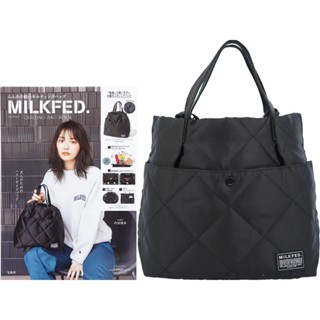 ล็อตสุดท้ายหมดแล้ว CHANEL2HAND99 MILKFED QUILTING BAG BOOK Drawstring กระเป๋านิตยสารญี่ปุ่น กระเป๋าญี่ปุ่น แบบถือ น่ารัก