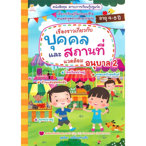 หนังสือ-เรื่องราวเกี่ยวกับบุคคลและสถานที่-แวดล้อม-อนุบาล-2-ชุด-สาระการเรียนรู้ปฐมวัย