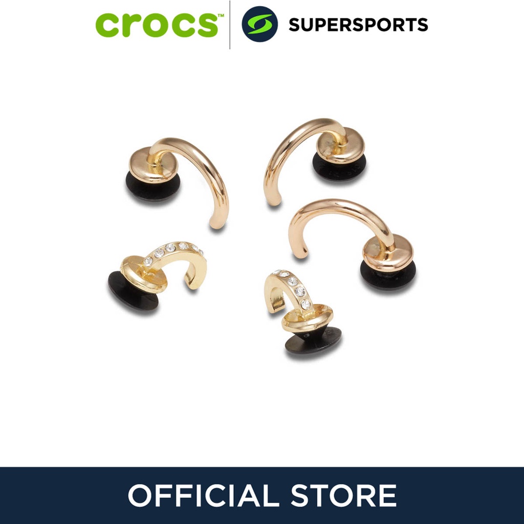 crocs-jibbitz-summer-nostalgia-gold-5-pack-ตัวติดรองเท้า