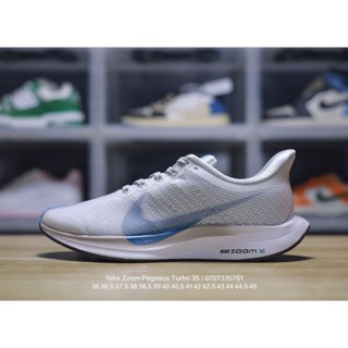 Nike Zoom Pegasus Turbo 35 Marathon ของแท้ 100% รองเท้ากีฬา รองเท้าวิ่ง น้ําหนักเบา ระบายอากาศ สําหรับคู่รัก