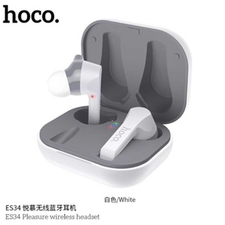 Hoco ES34 ของแท้ 100% หูฟังไร้สาย บลูทูธ V5.0 TWS Pleasure True Wireless Earphone