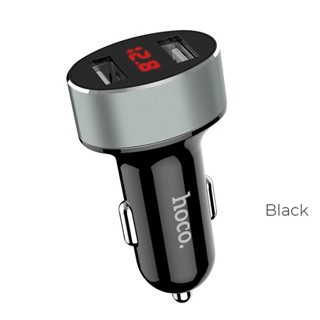 Hoco Z26 car charger 2USBมีหน้าจอLCD​ แท้100%