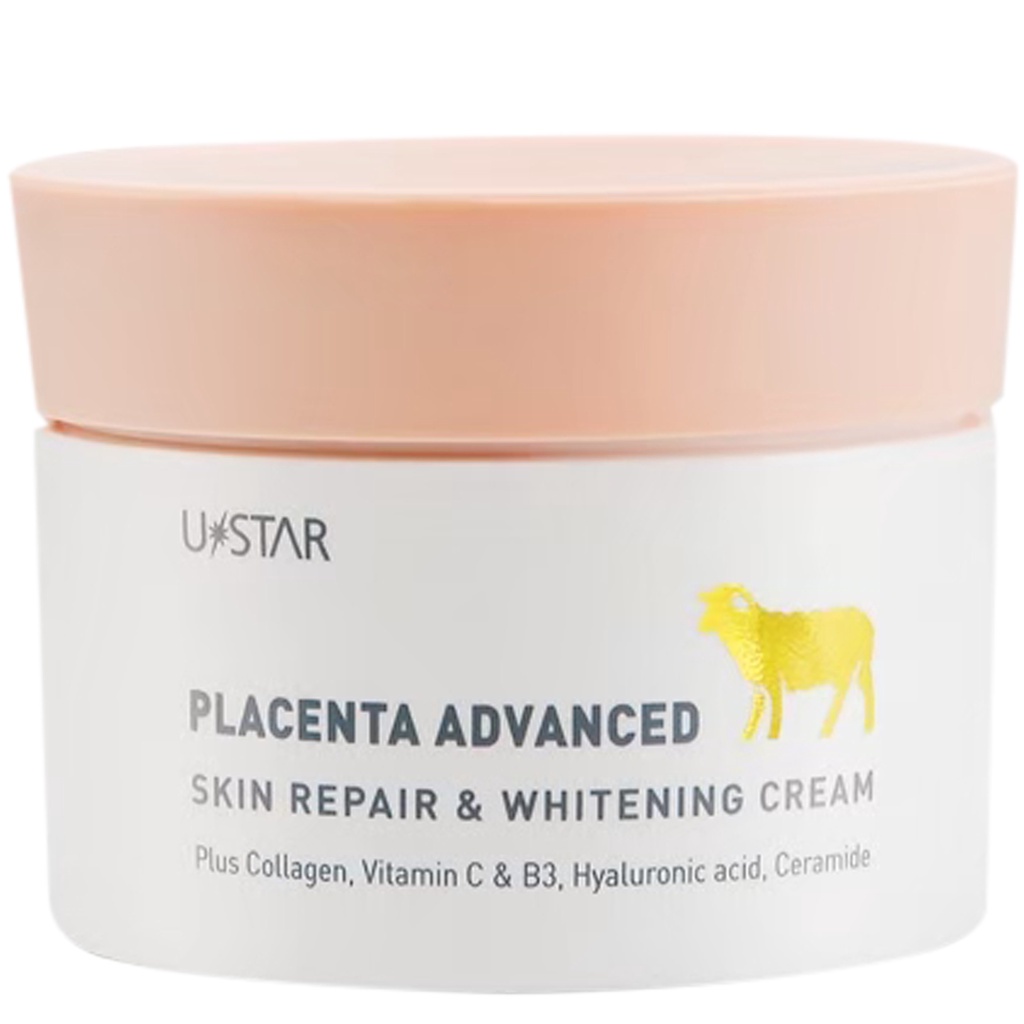 u-star-placenta-advanced-skin-repair-amp-whitening-cream-100-g-ครีม