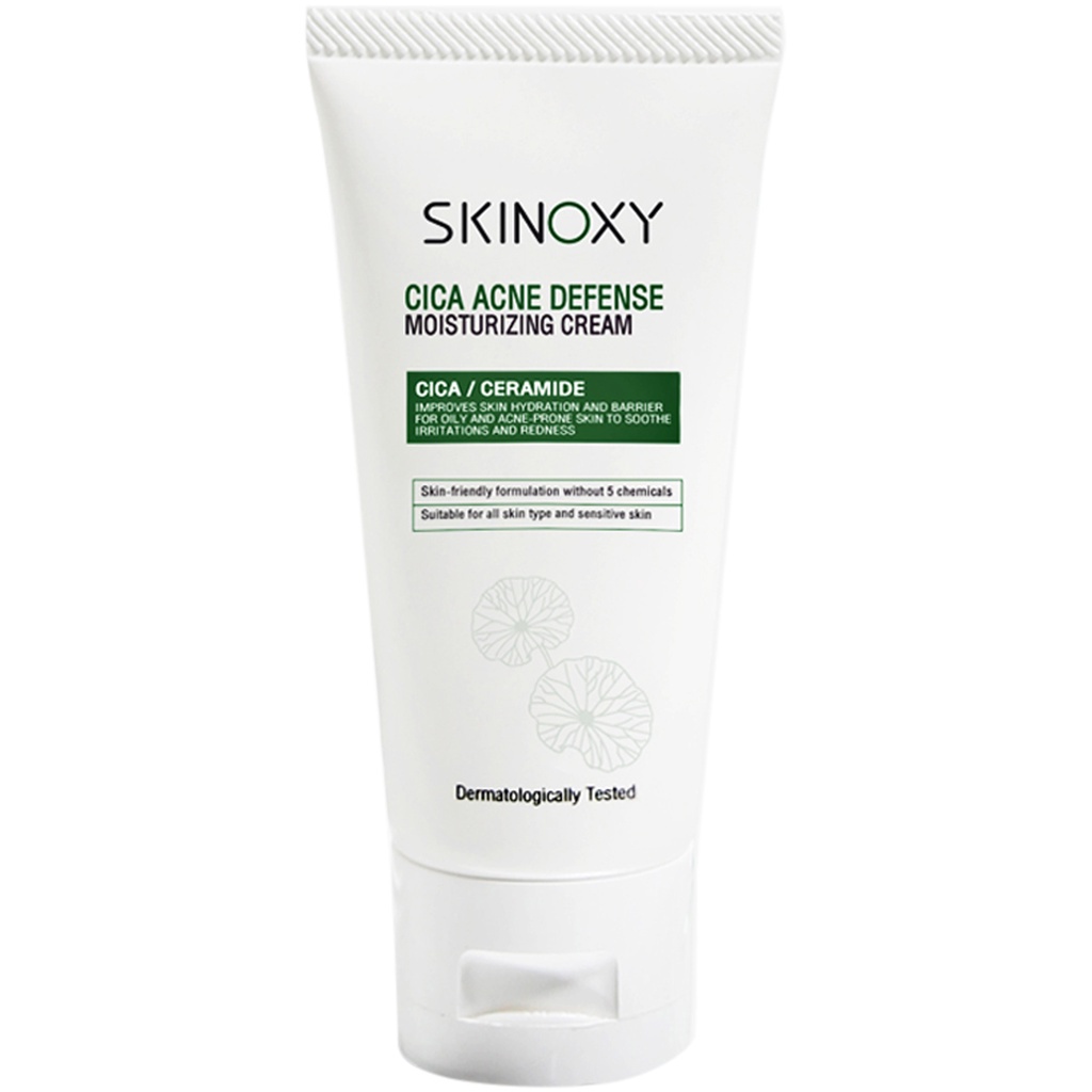 skinoxy-cica-acne-defense-moisturizing-cream-50g-ผลิตภัณฑ์บำรุงผิวหน้า