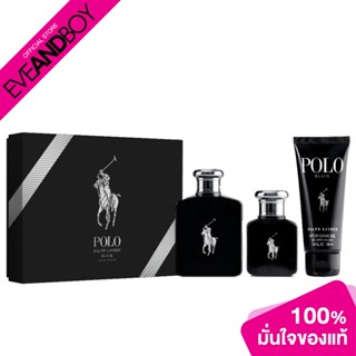 RALPH LAUREN - Polo Black Gift Set EDT (3 pcs.) เซ็ตน้ำหอม[สินค้าแท้100%]