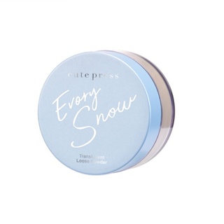 CUTE PRESS  -  Evory Snow Loose Powder 15 g.