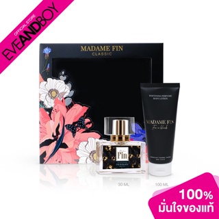 MADAME FIN - Classic Boxset-Fin In Black Set (2 pcs.) เซ็ตน้ำหอม[สินค้าแท้100%]