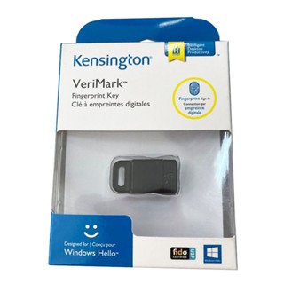 Kensington K67977WW VeriMark USB Fingerprint Key Reader - FIDO U2F, for Windows