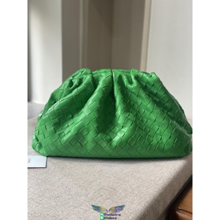 BV braided pouch clutch clamshell underarm cloud bag cocktail party clutch authentic quality