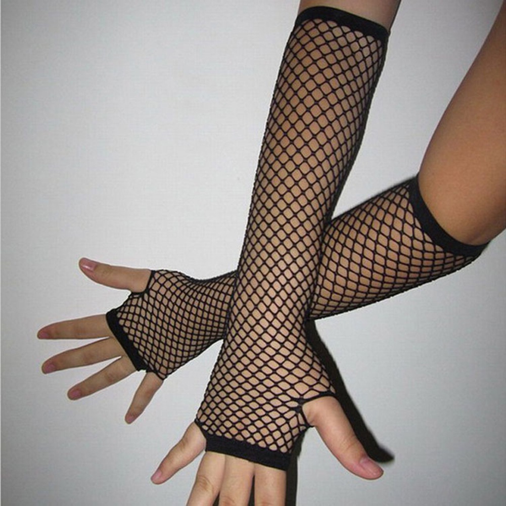 b-398-punk-lady-disco-dance-lace-fingerless-mesh-fishnet-gloves-black