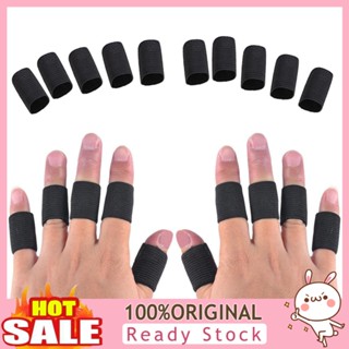 [B_398] 10Pcs Stretchy Finger Protector Support Arthritis Sport Straight Wrap