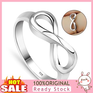 [B_398] Women Fashion Symbol Eternity Love Ring Wedding Gift