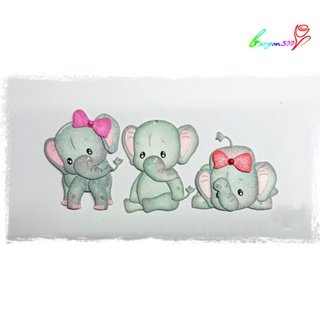 【AG】Cute Elephant Cutting Dies DIY Scrapbook Emboss Paper Card Stencil Mold