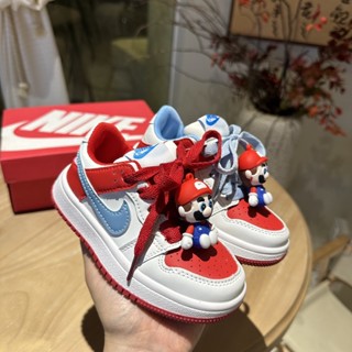 Nike SB Co รองเท้าผ้าใบลําลอง ลายการ์ตูน ขนาดเล็ก สําหรับเด็กผู้ชาย ผู้หญิง ไซซ์ 27-37