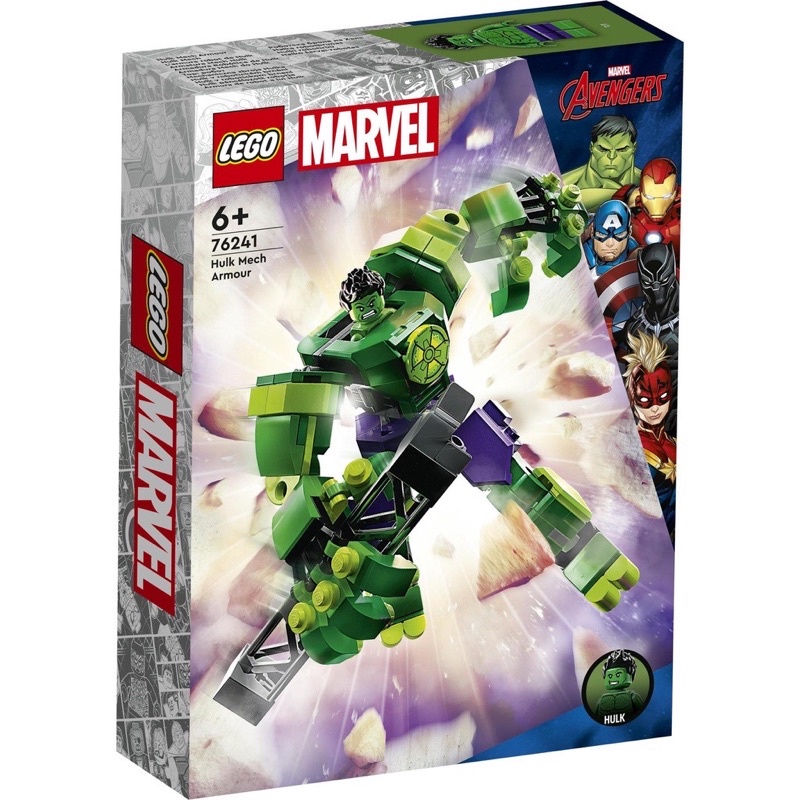 lego-76241-super-heroes-marvel-hulk-mech-armour-v29-ของใหม่-ของแท้-พร้อมส่ง