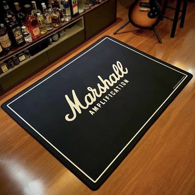 พรมปูพื้น-ลาย-marshall-marshall-rock-merchandise-คุณภาพดี-สําหรับตกแต่งห้อง