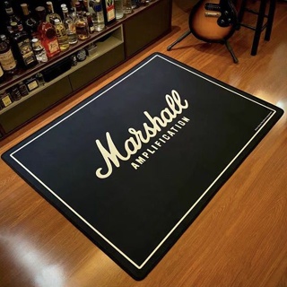 พรมปูพื้น ลาย Marshall Marshall Rock Merchandise คุณภาพดี สําหรับตกแต่งห้อง