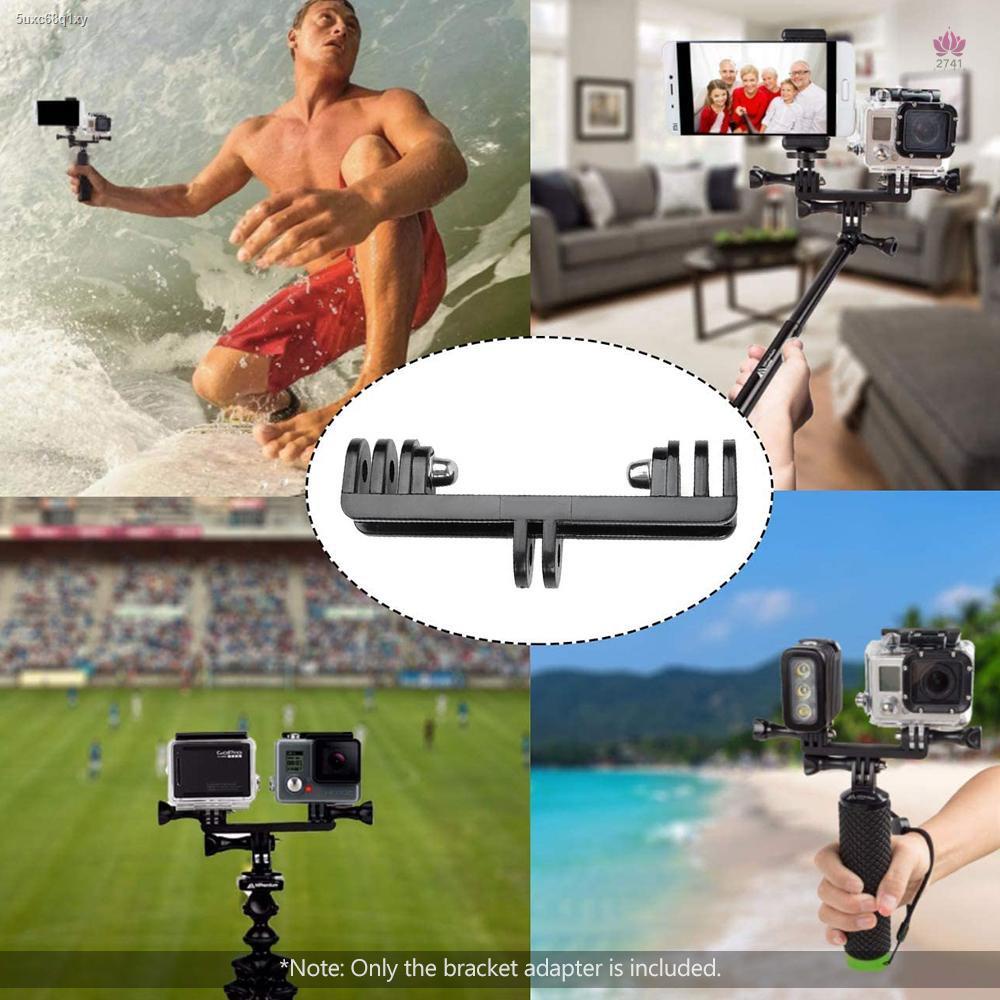 TM/ Dual Flash Bracket Adapter การเปลี่ยนอะแดปเตอร์เมาท์คู่สำหรับ GoPro ...