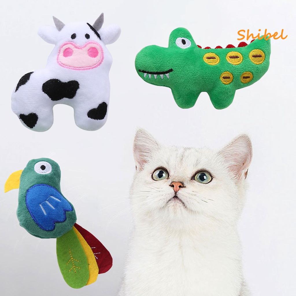 hot-ของเล่นแมวรูปทรงทนต่อการกัดลูกแมวบดรูปวัว-catnip-อุปกรณ์สำหรับสัตว์เลี้ยง