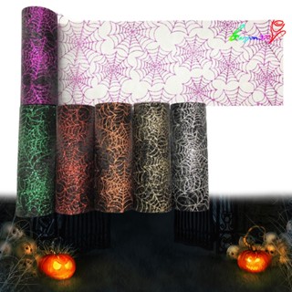 【AG】1 Roll Tulle Roll Easy to Use Ornamental Multi-purpose Wall Decorating Spider Web for Home