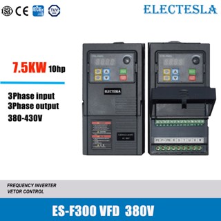 Vfd AC380V 7.5KW 11KW ตัวแปลงความถี่ตัวแปร 10hp ตัวควบคุมความเร็วอินเวอร์เตอร์ 3PH สําหรับมอเตอร์ปั๊มน้ํา 3 เฟส