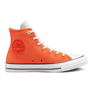 Converse รองเท้าผ้าใบ รุ่น Ctas Leather Tongue Hi Orange - 571677Cf1Orxx - สีส้ม ผู้หญิง