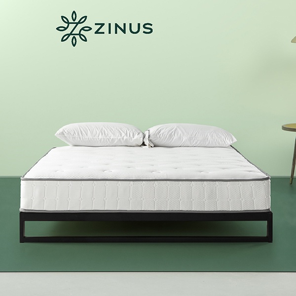 zinus-ที่นอนพ็อกเก็ตสปริง-สเปคนุ่มกำลังดี-รุ่น-ivan-หนา-22-cm-ฟรีหมอนหนุนสุขภาพ-ส่งฟรี